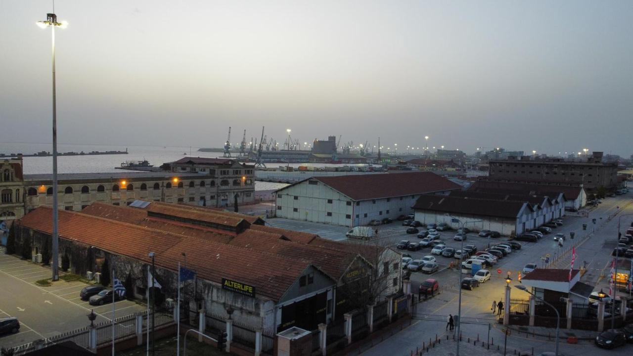 Celestial Luxury Skg Port Apartment Tesalonika Bagian luar foto